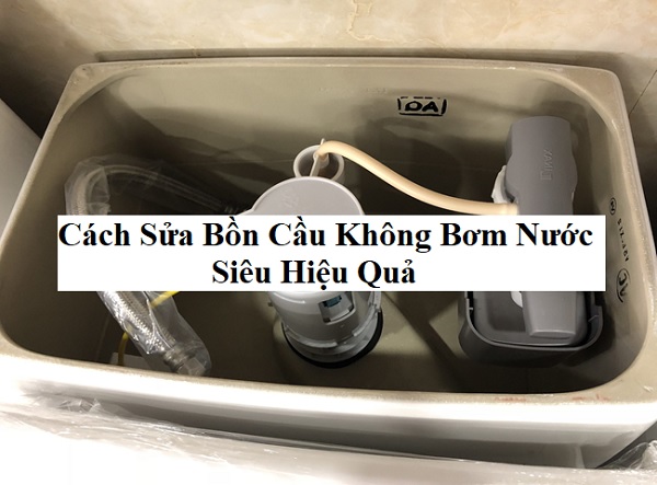Sua bon cau tai nha