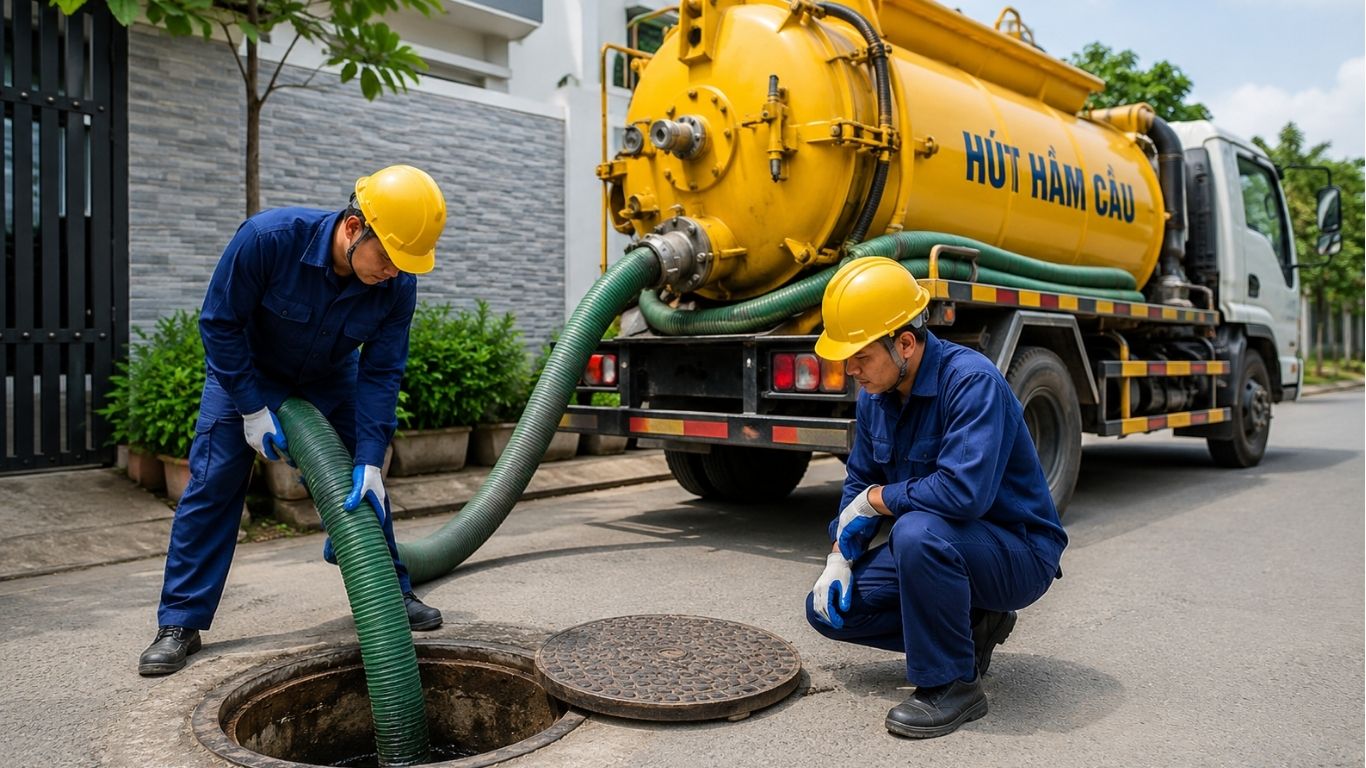 Hút Hầm Cầu Xã Sơn Đông Nhanh Gọn, Báo Giá Rõ Ràng