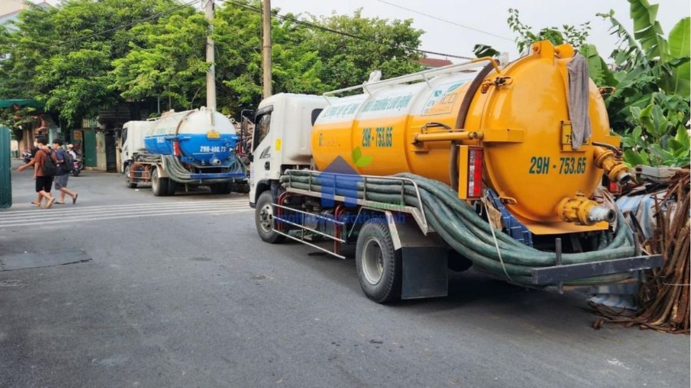 Hút Hầm Cầu Xã Sơn Đông Nhanh Gọn, Báo Giá Rõ Ràng