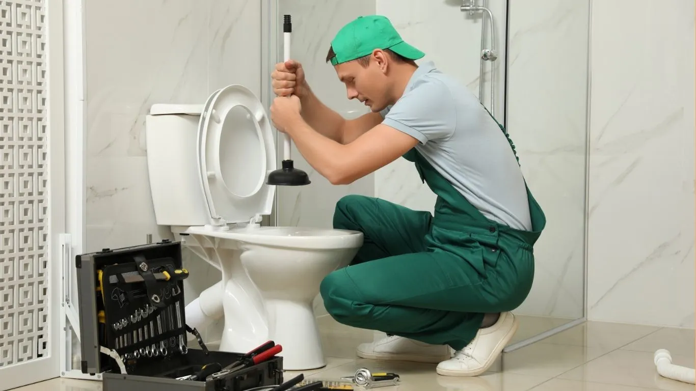 Nguyên Nhân Bồn Cầu Thoát Nước Chậm Và Cách Xử Lý
